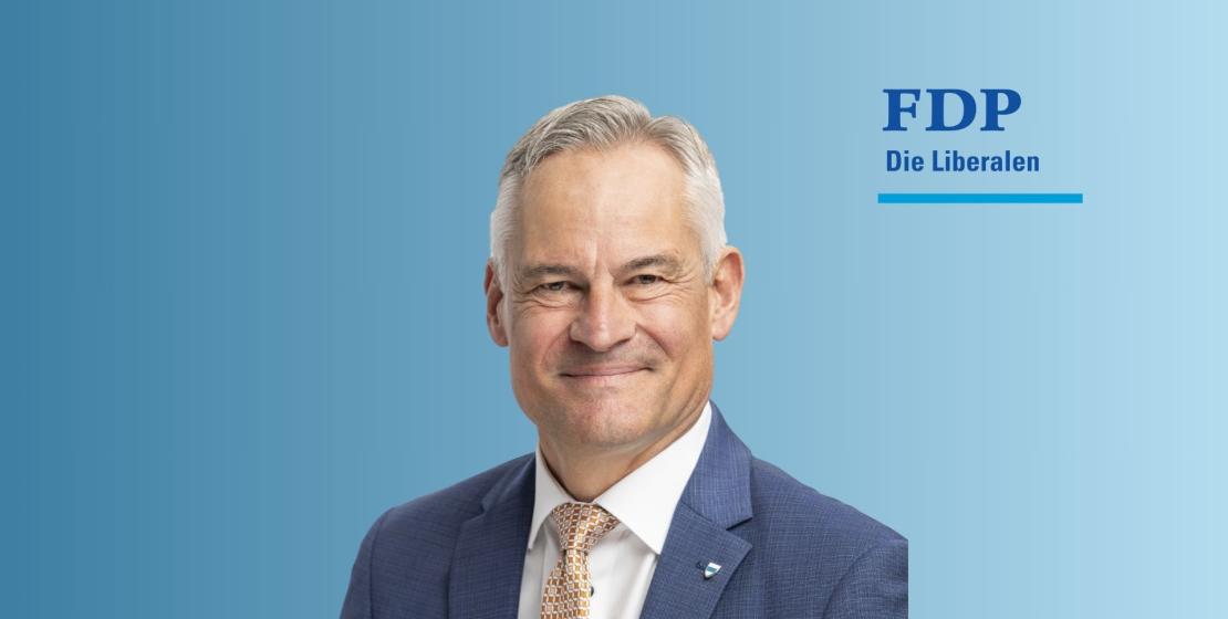 Matthias Michel, FDP, lehnt Kündigungsinitiative ab